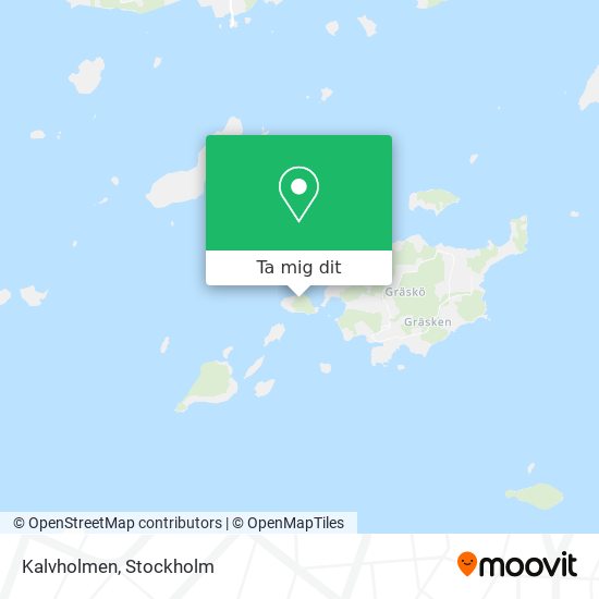 Kalvholmen karta