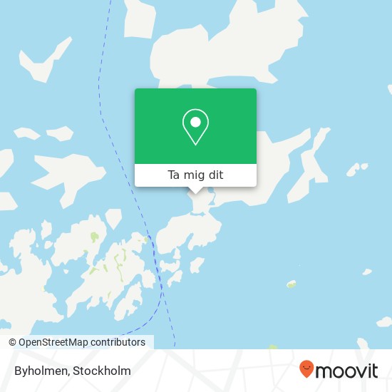 Byholmen karta