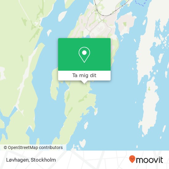 Løvhagen karta