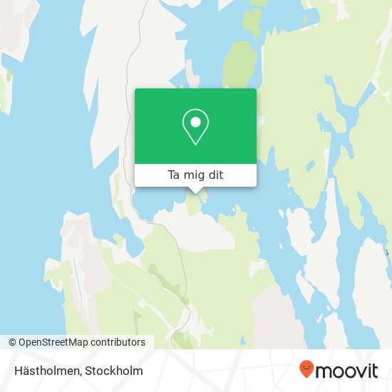 Hästholmen karta