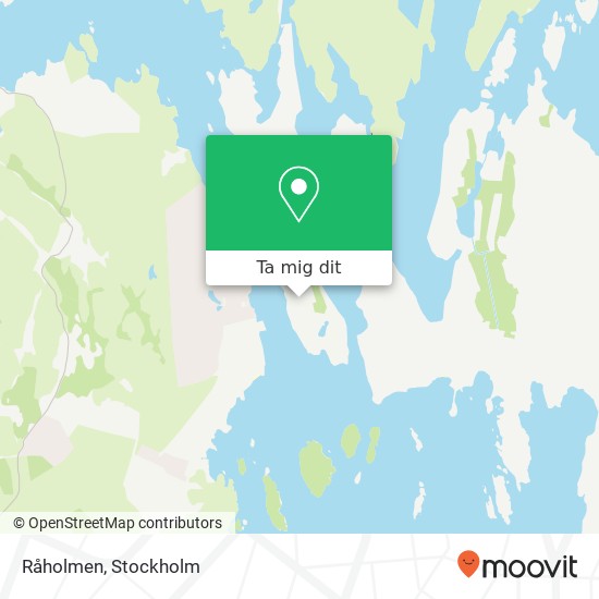 Råholmen karta