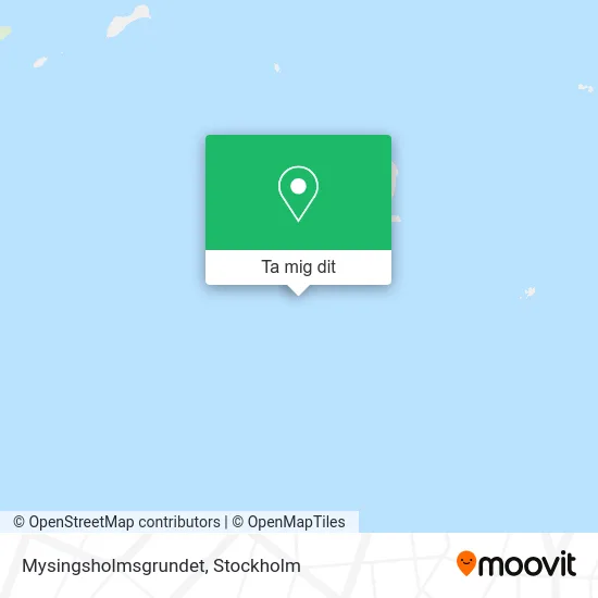 Mysingsholmsgrundet karta