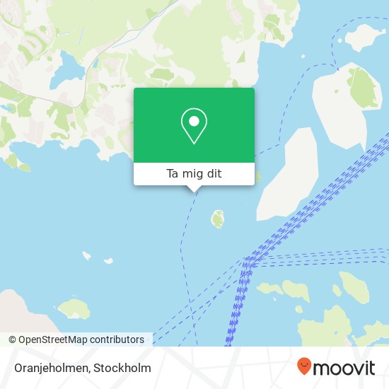 Oranjeholmen karta