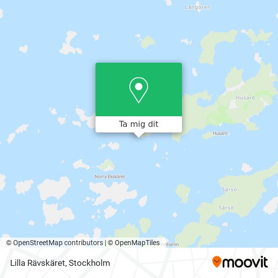 Lilla Rävskäret karta