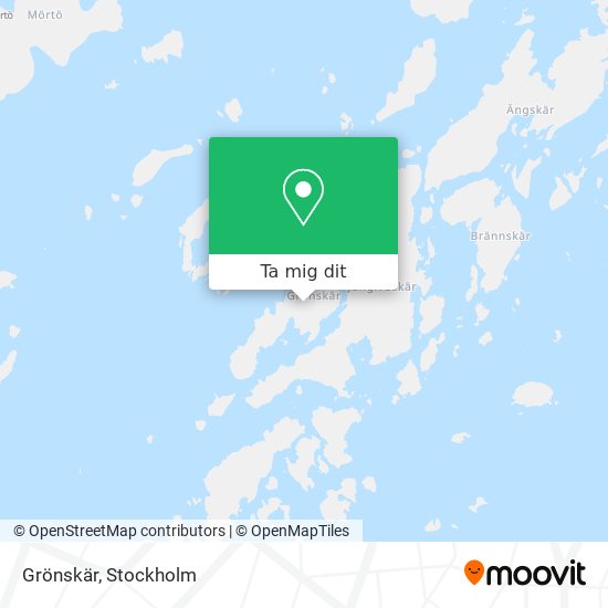 Grönskär karta