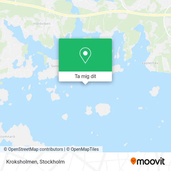 Kroksholmen karta