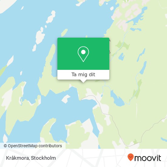 Kråkmora karta