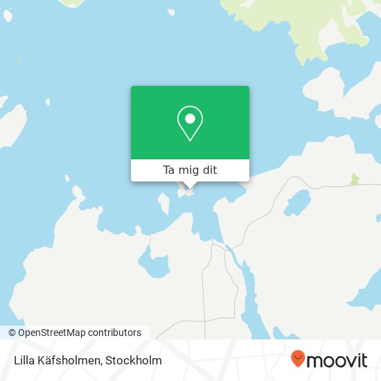 Lilla Käfsholmen karta