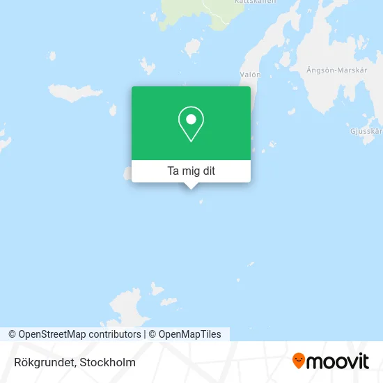 Rökgrundet karta