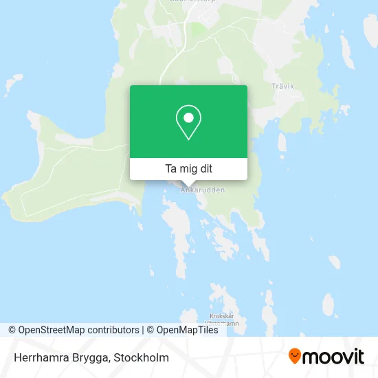 Herrhamra Brygga karta