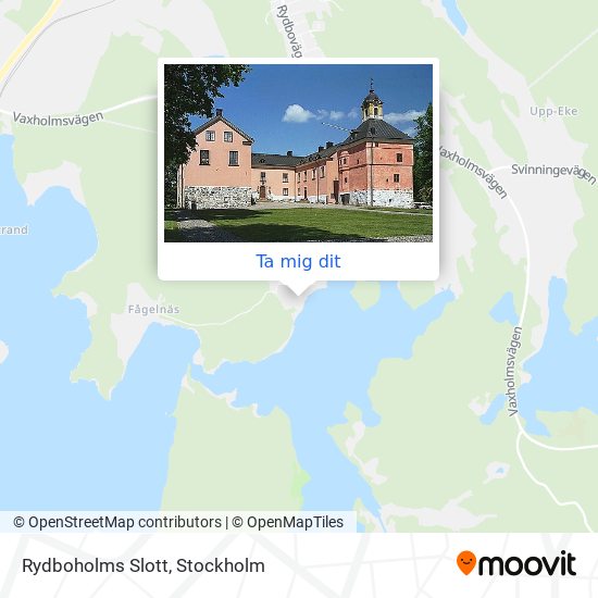 Rydboholms Slott karta