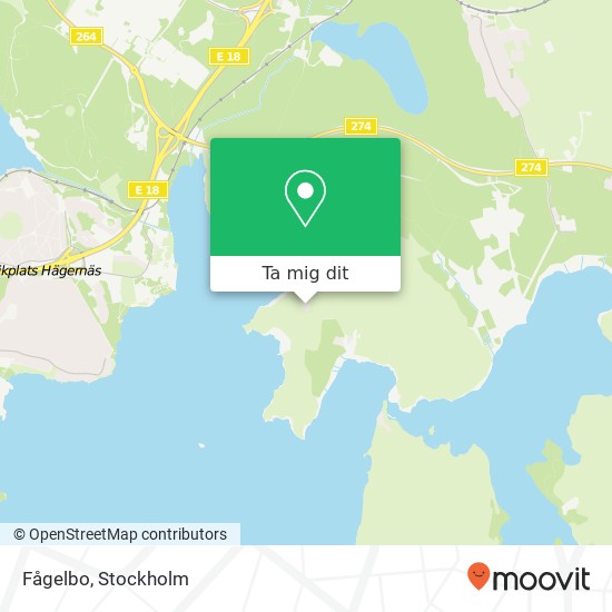 Fågelbo karta