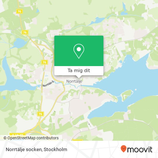 Norrtälje socken karta