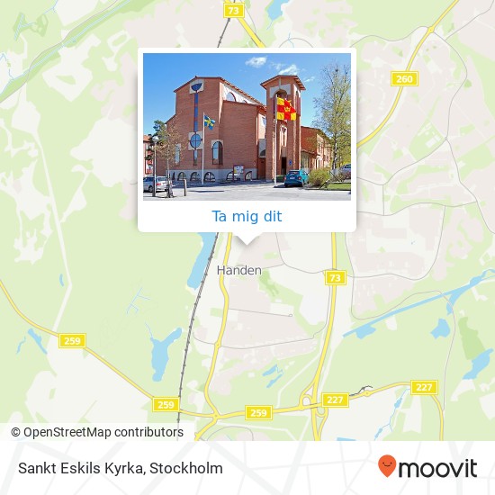 Sankt Eskils Kyrka karta