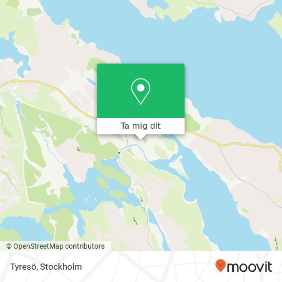 Tyresö karta