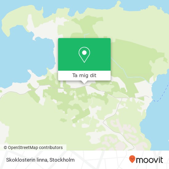 Skoklosterin linna karta