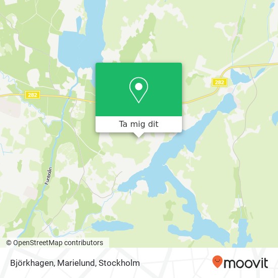 Björkhagen, Marielund karta