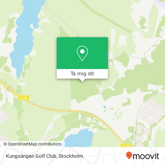 Kungsängen Golf Club karta