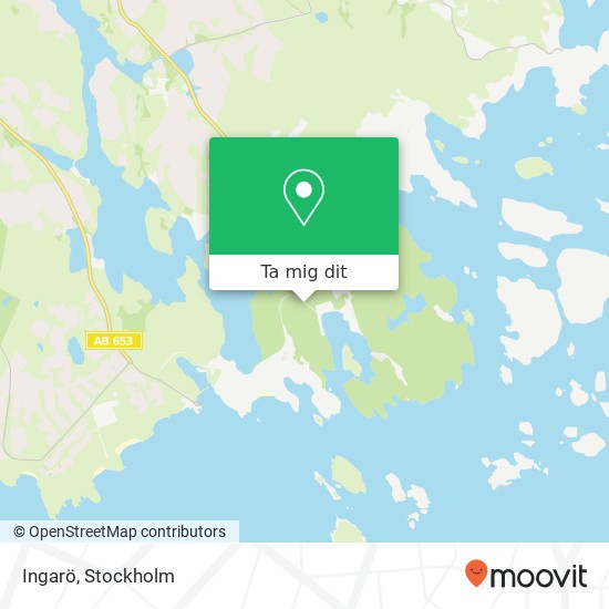 Ingarö karta