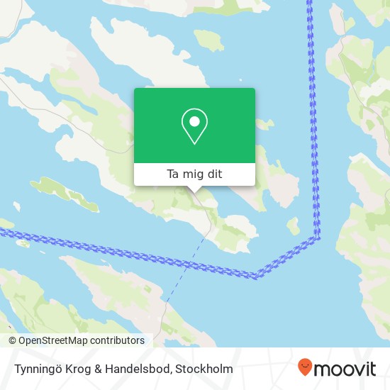 Tynningö Krog & Handelsbod karta