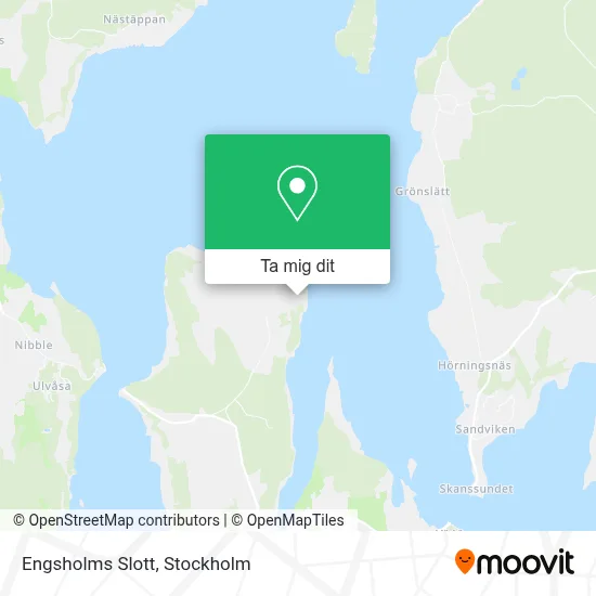Engsholms Slott karta