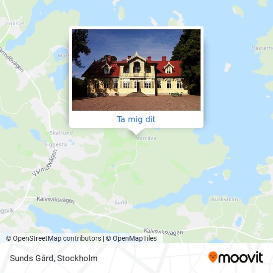 Sunds Gård karta