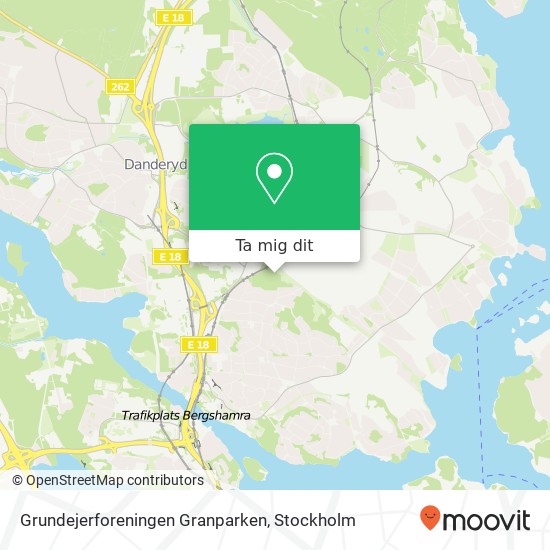 Grundejerforeningen Granparken karta