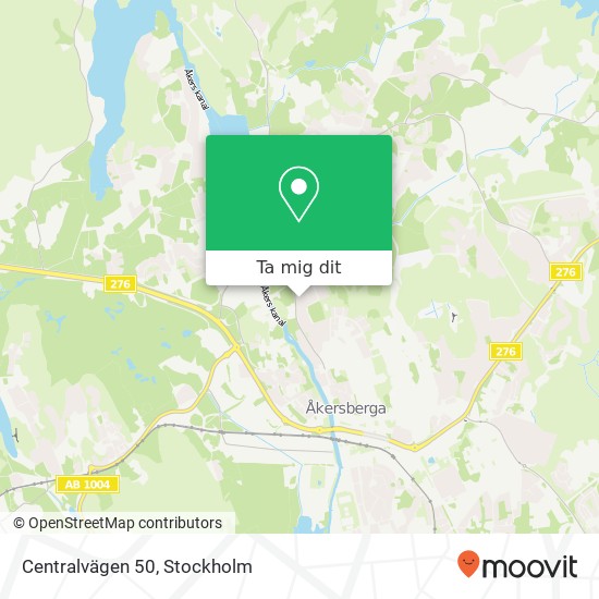 Centralvägen 50 karta