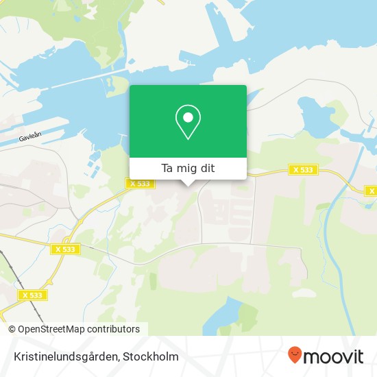 Kristinelundsgården karta