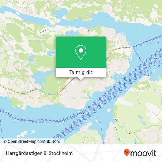 Herrgårdsstigen 8 karta