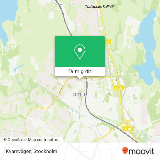 Kvarnvägen karta