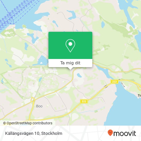 Källängsvägen 10 karta