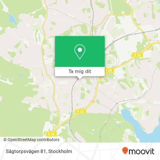 Sågtorpsvägen 81 karta