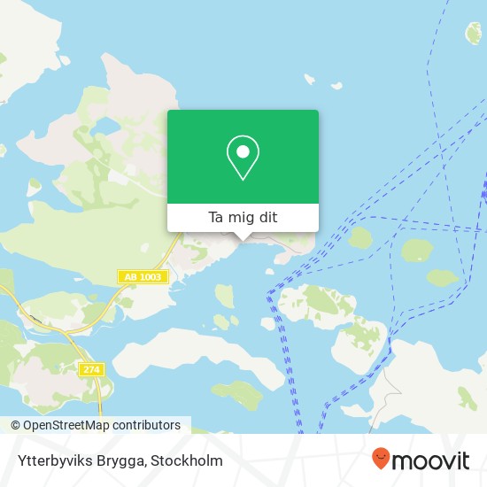 Ytterbyviks Brygga karta