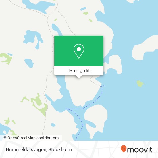 Hummeldalsvägen karta