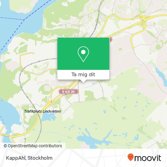 KappAhl, Modulvägen 6 SE-141 75 Huddinge karta