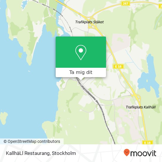 KallhäLl Restaurang, Gjutarplan 31 SE-176 71 Kallhäll karta