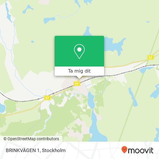 BRINKVÄGEN 1 karta