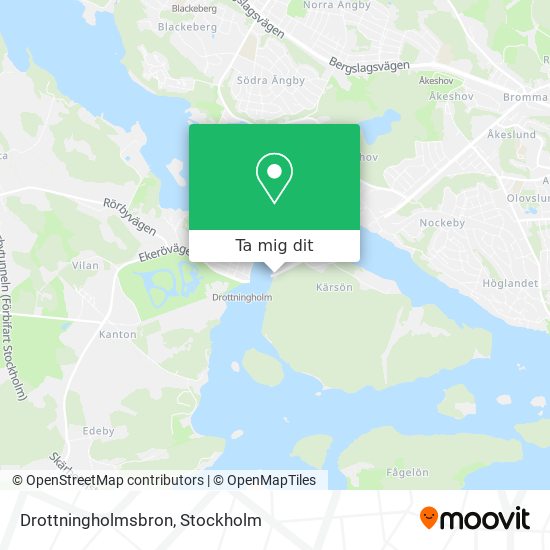 Drottningholmsbron karta