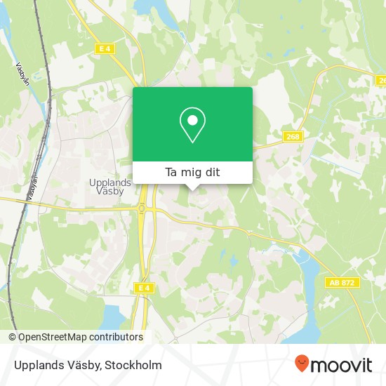 Upplands Väsby karta