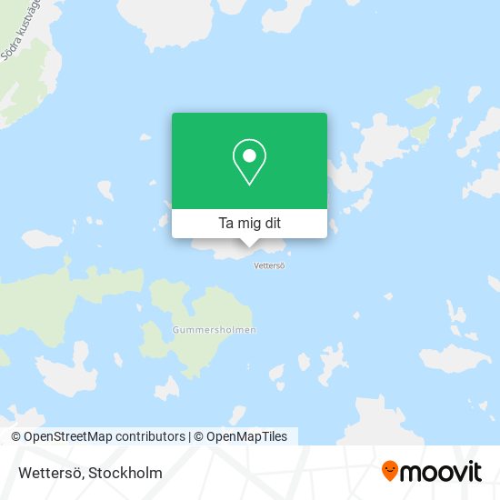 Wettersö karta