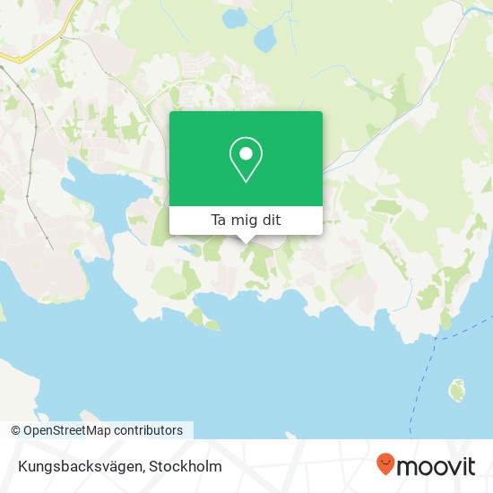 Kungsbacksvägen karta