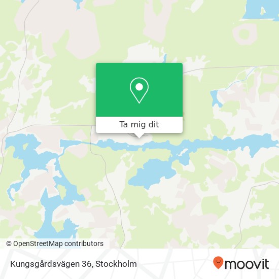 Kungsgårdsvägen 36 karta