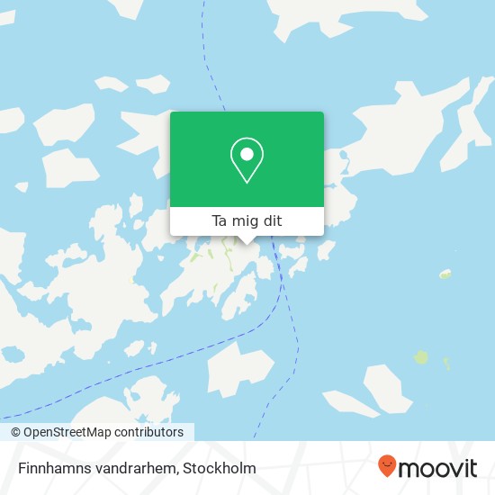 Finnhamns vandrarhem karta