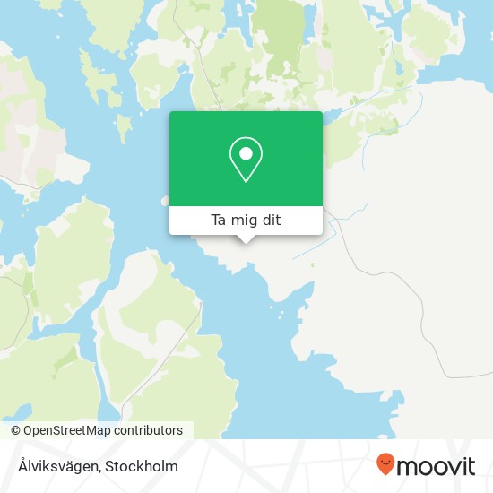 Ålviksvägen karta