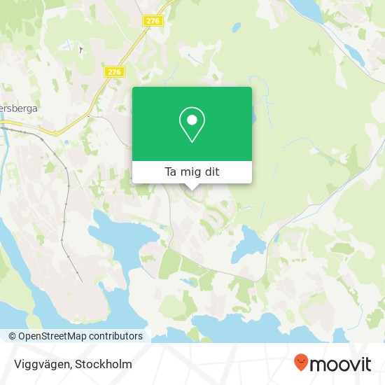 Viggvägen karta