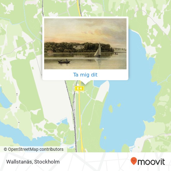 Wallstanäs karta