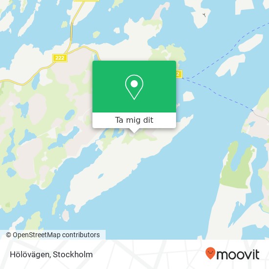 Hölövägen karta