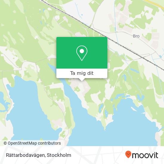 Rättarbodavägen karta