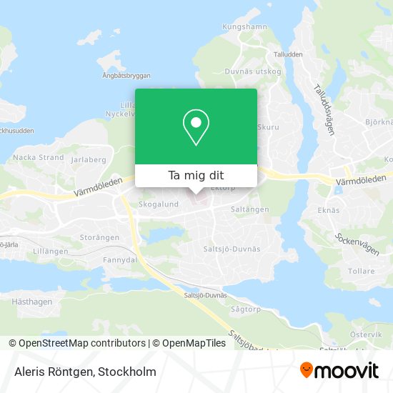 Aleris Röntgen karta